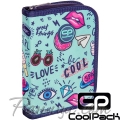 Cool Pack Clipper Ученически несесер Mint Doddles D076321